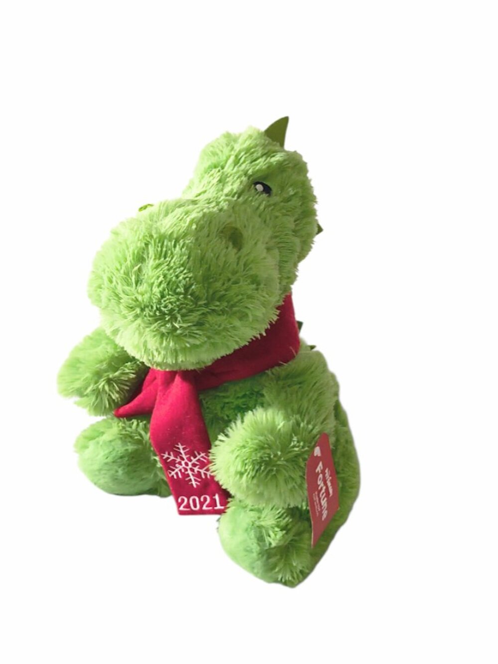 2021 PetSmart Fortune Dinosaur Dragon Squeaker Dog Pet Plush Toy 12" NEW